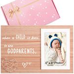Sioial New Grandparent Gifts,Photo Frame Gifts for New Grandparents ,Picture Frame Gift for New Grandma Grandpa,Pregnancy Announcement Gift for Nana Mimi Papa,When A CHILD Is Born