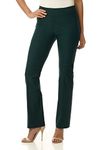 Rekucci Women's Ease into Comfort Boot Cut Pant (4,Hunter Green)