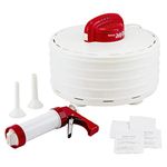 Nesco FD-28JX Jerky Xpress Dehydrator Kit with Jerky Gun, White