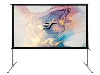 Elite Screens Yard Master 2, 120-INCH Outdoor Indoor Projector Screen 16:9, Fast Easy Snap On Set-up Freestanding Portable Movie Screen Foldable Front Projection, OMS120H2