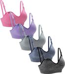 Suekaphin Nursing Bra 5pack Wireles