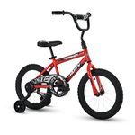 Huffy Upshot 12/16/20 Inch Boy's Bike for Kids, Multiple Color Options Available, Removable Training Wheels, BMX Design, Designed for Growth, Durable Construction, Quick Connect Assembly