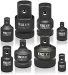 Neiko 30223A Impact Adapter and Reducer Set, 8 Piece | Cr-V SAE