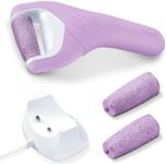 Beurer MP59 Waterproof Callus Remover, Electric Callus File with 2 Speed Settings and 2 Abrasive Rollers, Suitable for Thickened Hard Skin, Battery-operated, for Wet & Dry Feet
