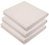 Tosnail 3 Pack 45-Inch x 36-Inch Soft Natural Cotton Batting for Quilts, Craft and Wearable Arts