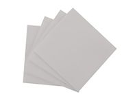 6 Clear Glass Squares - 90 COE by Delphi Glass