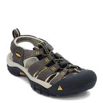 Keen Men's Newport H2 Sandal, Raven Aluminum, 9 UK