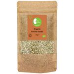 Organic Fennel Seeds - Certified Organic - by Busy Beans Organic (1kg)