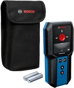 BOSCH Wall Scanner & Stud Finder – Detects Wood, Metal, Live Wires, Includes Batteries