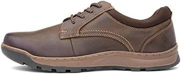 Hush Puppies Men's Olson Lace Up Sneaker, Brown, 9 UK