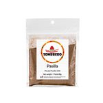 Dried Pasilla Chili Powder 80gr by Sombrero (Black Chili). Fantastic for Traditional Moles, adobos, Stuffed Peppers and Tamales!