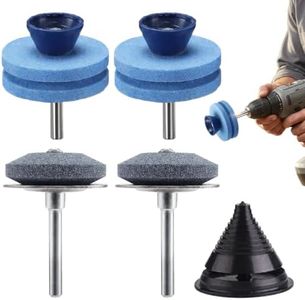 Lawn Mower Sharpener, 2026 New Mower Sharpener, Sharpener for Drill for Lawn Care, Portable Mower Sharpening Tool Set for Homeowners,B Set