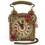 Mary Frances Time of Your Life Top Handle Clock Handbag, Multi, Multi