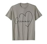 Grammie Heart For Women Grandma Chr