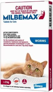 Milbemax Allwormer Tablets for Large Cats Over 2 Kg 2 Tablet