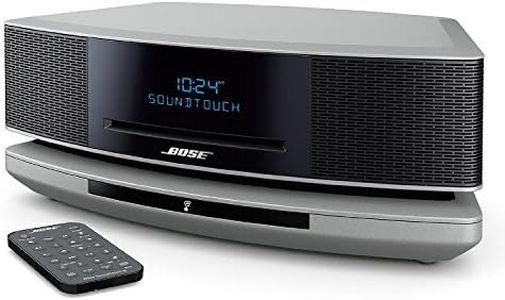 Bose Wave SoundTouch Music System IV, Works with Alexa, Platinum Silver - 738031-1310