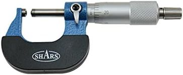 Shars 0-1" Ball Anvil Spherical Spindle Micrometer, Carbide Thickness 303-2368 P)