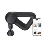 Theragun Prime Quiet Deep Tissue Therapy Massage Gun - Bluetooth Enabled, Electric Percussion Massage Gun & Personal Massager for Pain Relief in Neck, Back, Leg, Shoulder and Body (Black - 5th Gen)