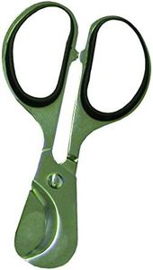 Quality Importers Trading Scissor Cigar Cutter with Rubber Grips