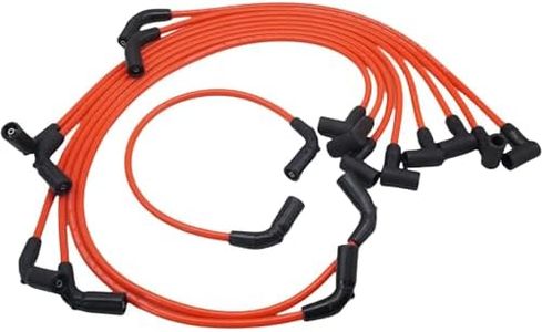 HeuroFosh 18-8828 Spark Plug Ignition Coil Wire Set fits Mercruiser 5.0L 5.7L 6.2L Sterndrive and Inboard Motors Interchangeable with 84-863656A1 CDI 631-0011