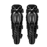 Yissone 1 Pair Motorcycle Knee Shin Guards Movable Knee Pads Armor for Skating Motorcycle Armor Movable Knee Shin Guards Dirt Bike Knee Pads Movable Knee Shin Guards Knee Guards Motorcycle Shin