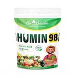 Go Garden Humic Acid for Plants (Humic Acid 98%) - Natural Plant Growth Stimulator - Organic Plant Food 450 G