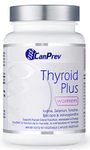 Canprev Thyroid Plus Women, 90 Caps - Blend of Nutrients with L-Tyrosine, Iodine, Zinc, Copper, Manganese, Bacopa, Selenium & Ashwagandha - For Energy & Metabolism Support, Thyroid Support Supplement