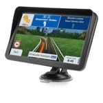 9" Inch GPS Navigator for Car, Latest 2023 Map,8GB 256MB Touch Screen Real Voice Spoken Turn-by-Turn Direction Reminding Navigation System for Cars, Car & Truck GPS Navigation