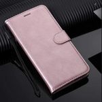 Dkandy for vivo V23 Pro 5G, Vintage Series Faux Leather Flip Wallet Case Stand with Card Holder & Magnetic Closure Flip Cover for vivo V23 Pro 5G - Rose Gold