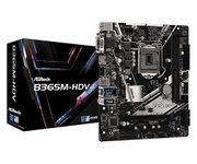 ASRock Intel B365 Chipset Motherboard, B365CM-HDV Supports 9th and 8th Gen Intel Ultra with M.2 (PCIe Gen3 x4 & SATA3)