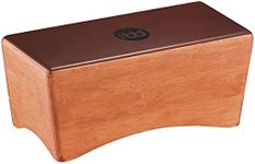 Meinl Percussion BCA1SNT-M Rubber Wood Bongo Cajon, Super Natural Finish (VIDEO) Super Natural