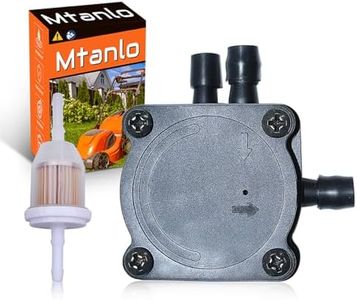 Mtanlo Fuel Pump Filter Kit Fit For Tecumseh 35787 35787A OHM120 OHV OV TVT VTX OH120 OH140