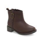 OshKosh B'Gosh Unisex-Child Shortcake Fashion Boot, Tan, 5 Toddler