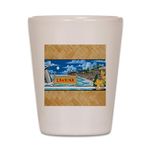 CafePress Lahaina, Mauis Famous Front Street Unique and Funny Shot Glass