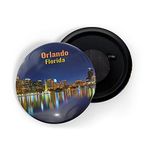 dhcrafts Fridge Magnet Multicolor Famous Tourist Place Orlando Florida Glossy Finish Design Pack of 1