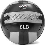 JFIT Wall Ball, 8 LB, Gray/Black