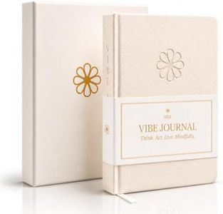 Guided Journal for Women | 13-Week Mindfulness & Self-Reflection Journal for Self-Care, Gratitude & Personal Growth | Unique Daily Prompts & Exercises | A5 Vegan Leather | Elegant Gift Box | Her Vibe