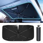 4MYL Car Sun Shade Protector Car Window Sun Shade Car Windshield Sun Shade Car Sunshade Foldable Front and Rear Windshield Car Umbrella Sun Shade Cover Windshield Sunshade for Car Sun Shades for Car