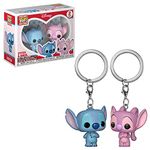 Funko Keychain: Lilo & Stitch & Angel 2 Pack