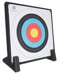Red Frog International Ltd Avalon ECO 90x90x7cm Archery Target And Faom Stand Ethafoam Suitable for Recurve Bows up to 30# Draw Weight, Black, L