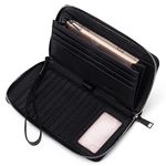 SENDEFN Women Leather Wallets RFID Blocking Zip Around Credit Card Holder Phone Clutch