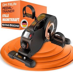 DH FitLife 2026 Neu Pedaltrainer für Zuhause, 16-stufiger magnetischer Beintrainer, extra leises Mini Bike mit Display, rutschfestes Tischfahrrad für Senioren & Reha, bis 220 kg