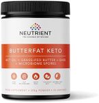 Neutrient™ Butterfat Keto MCT Powder with Coconut Sourced MCT Oil & Organic Ghee