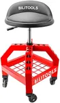 BILITOOLS Adjustable Shop Stool, Ro