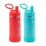 ThermoFlask 16oz Stainless Steel Water Bottle, 2-Pack