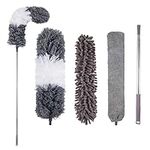 Microfiber Duster, 4PCS with Extens