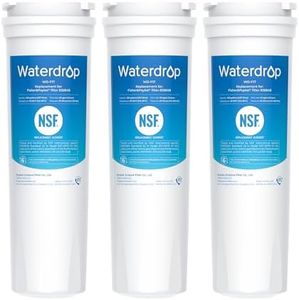 Waterdrop 836848 Compatible with Fisher & Paykel 836848, 862285, 836860, 862284, E522B, E442B, PS2067635, WF60, RO185014, RO185011, Refrigerator Water Filter, Pack of 3