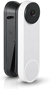 Wasserstein Vertical Adjustable Mount for Google Nest Doorbell (Battery) - Made for Google Nest