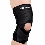 ZAMST ZK-7 Adjustable Knee Support - Side and Front Stabilization - Compression Knee Support for Men - Women - Comfortable Breathable, Small, Black