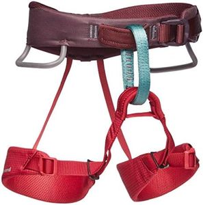 BLACK DIAMOND Momentum Childrens Kid's Climbing Harness, Wild Rose